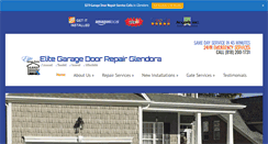 Desktop Screenshot of garagedoorrepairglendora.info